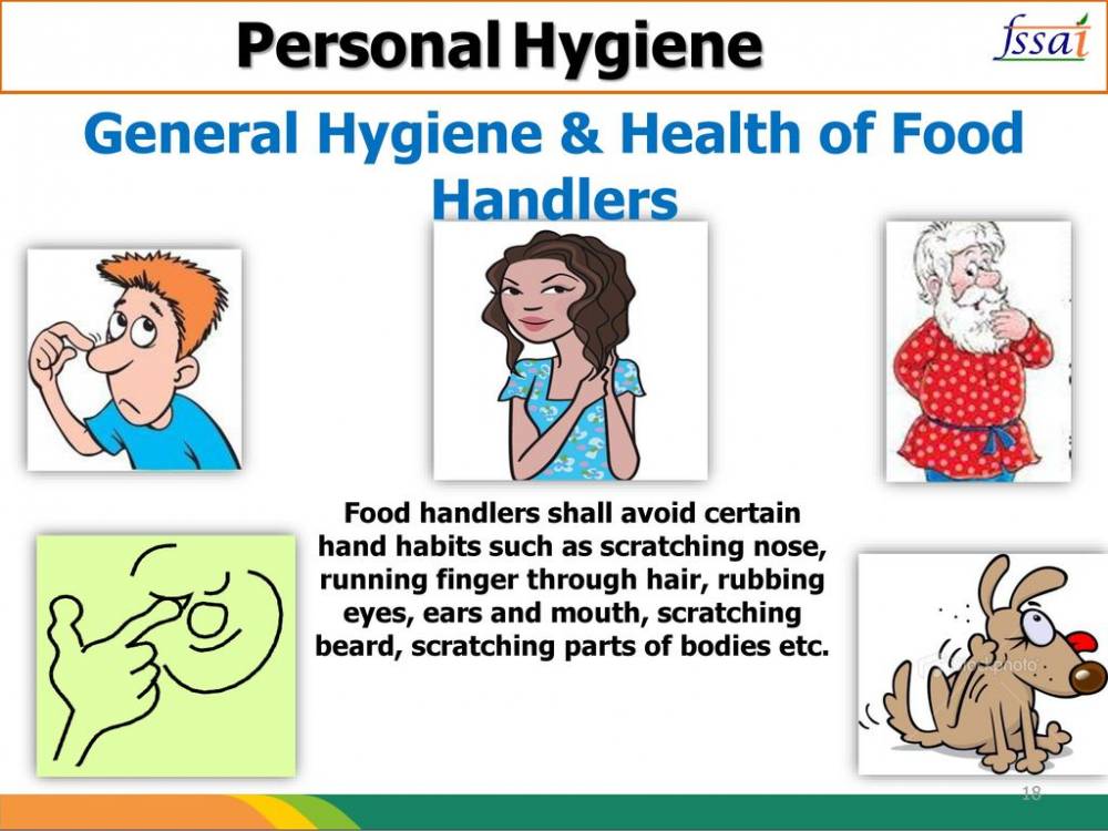 WHY PERSONAL HYGIENE FOR FOOD HANDLERS ???